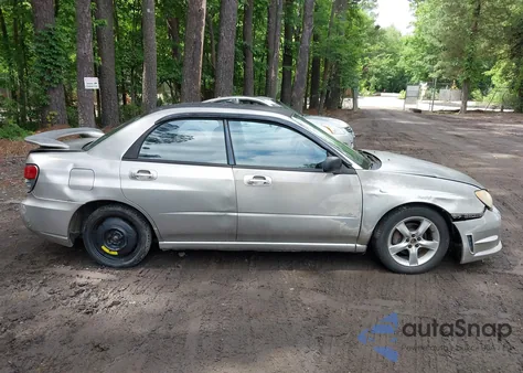 2006 Subaru Impreza 2.5I z USA, uszkodzony, nr VIN JF1GD67646G503844